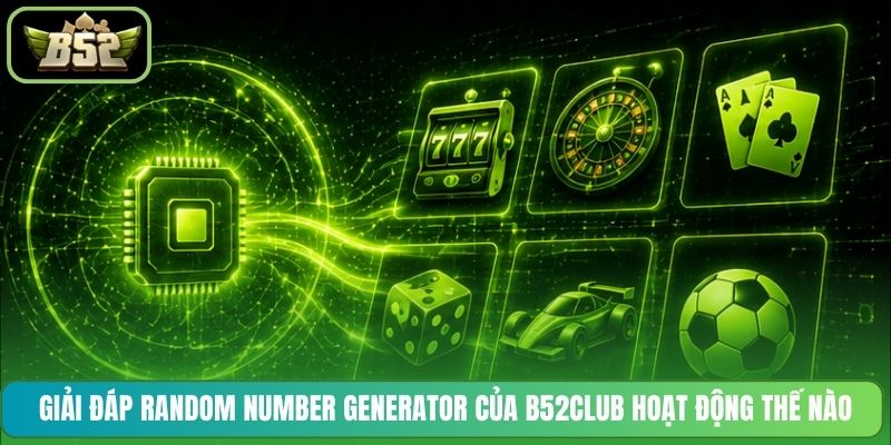 Giải đáp Random Number Generator của B52CLUB hoạt động thế nào