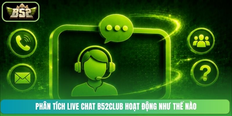 Phân tích Live Chat B52CLUB hoạt động như thế nào