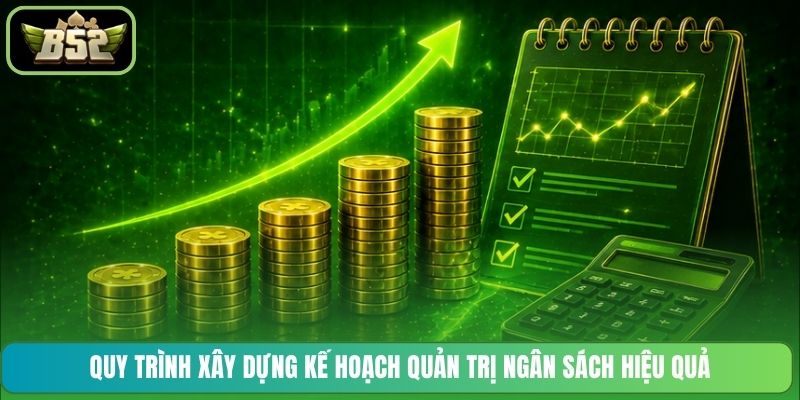 Quy trình xây dựng kế hoạch quản trị ngân sách hiệu quả